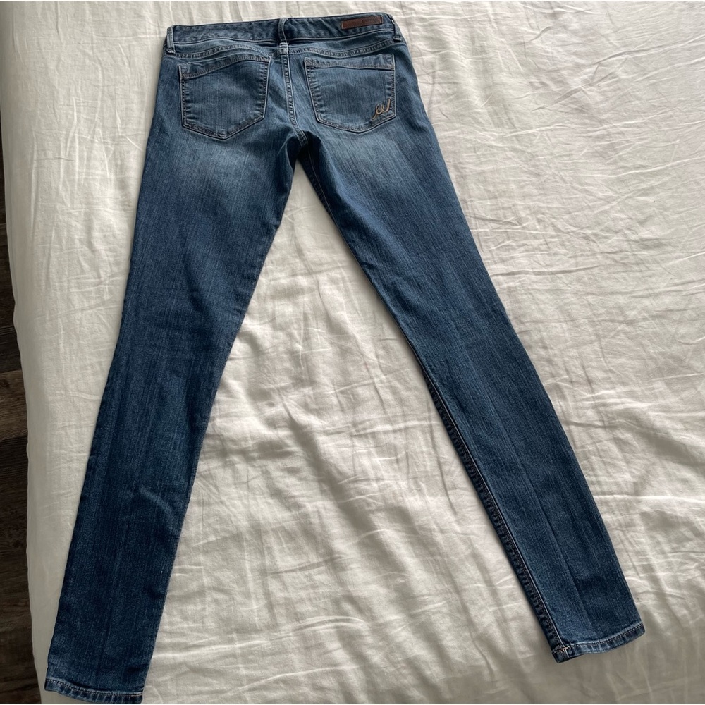 Express Jeans Stella Low Rise Leggings Size 6 Long - Picture 5 of 5